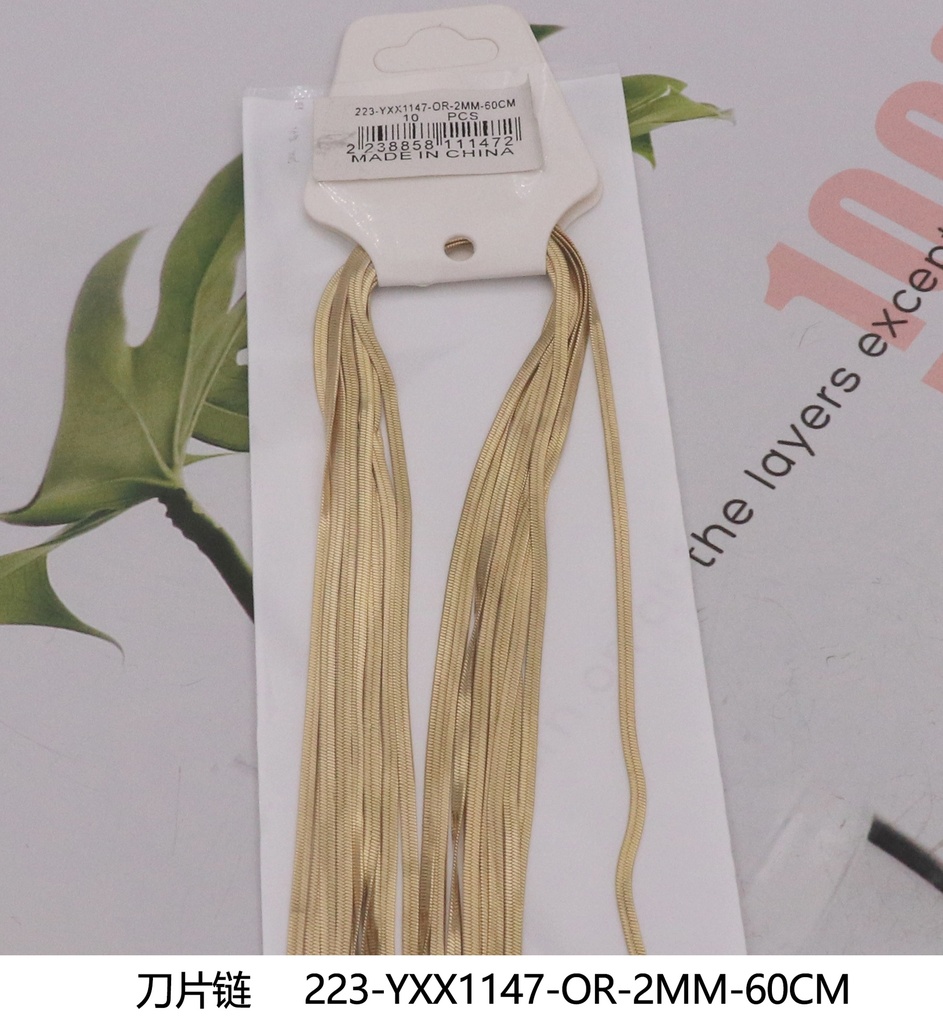 223-YXX1147-OR-2MM-60CM