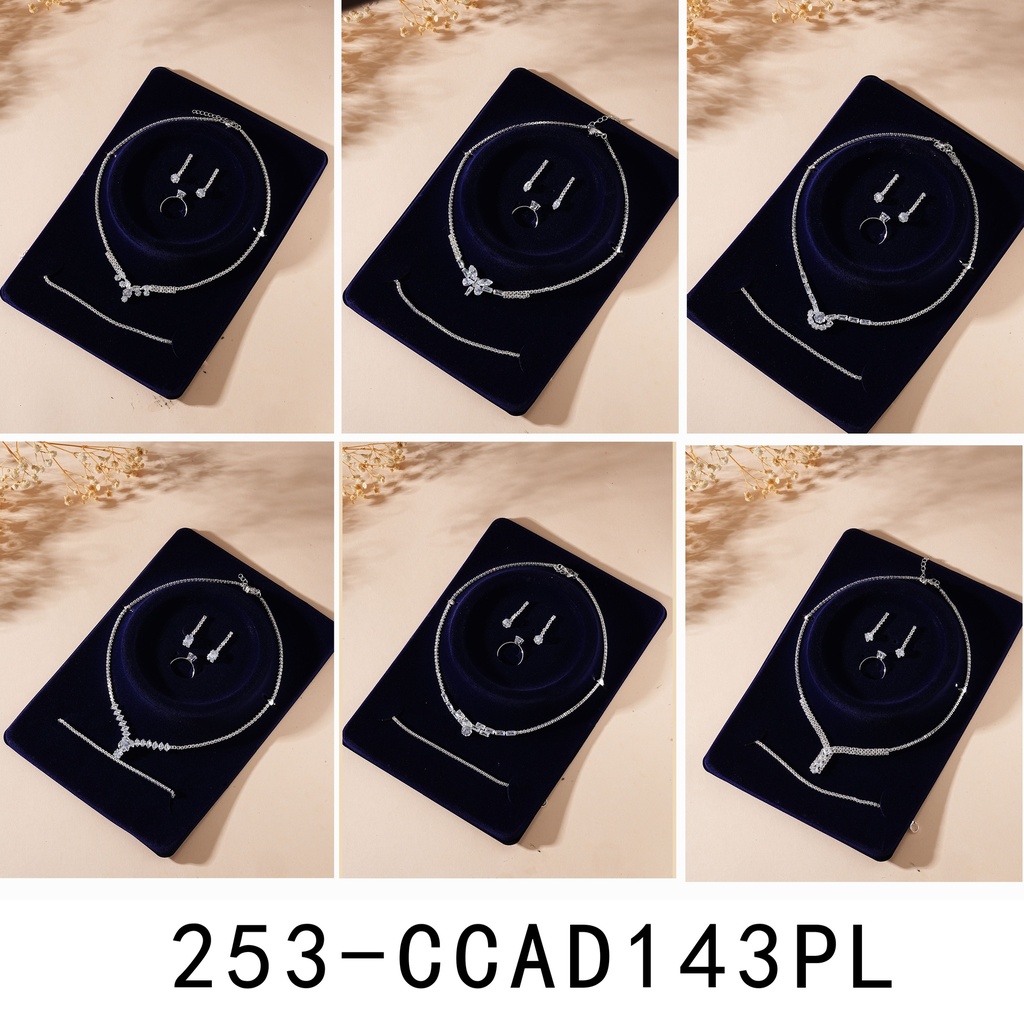 collar y aro y pulsera y anillo