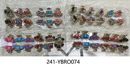 [241-YBRO074] Hair clips