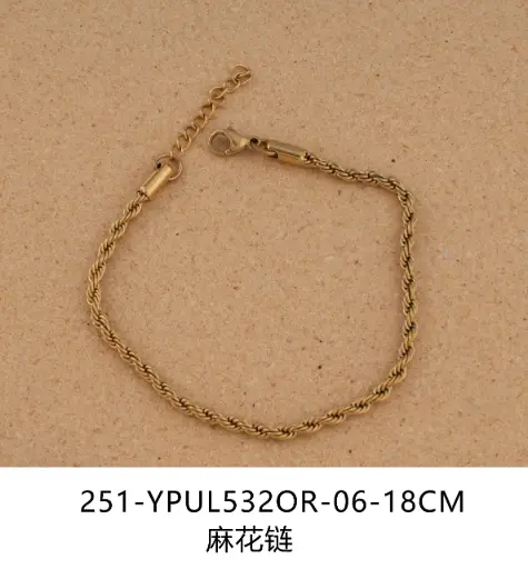 [251-YPUL532OR-06-18CM] Pulsera