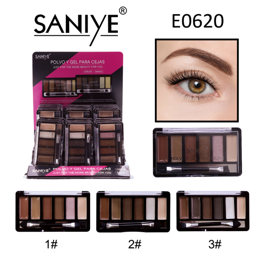 [E0620] POLVO Y GEL PARA CEJAS