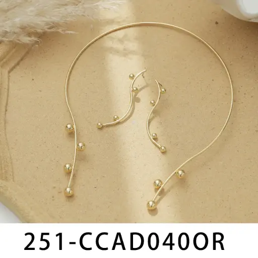 [251-CCAD040OR] Collar y aro